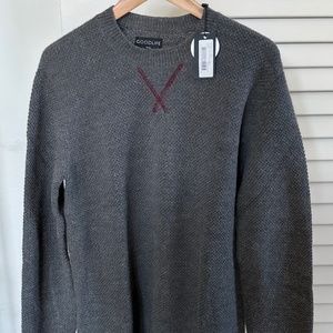 Goodlife Men’s Heather Grey Sweater Large (New with Tags)